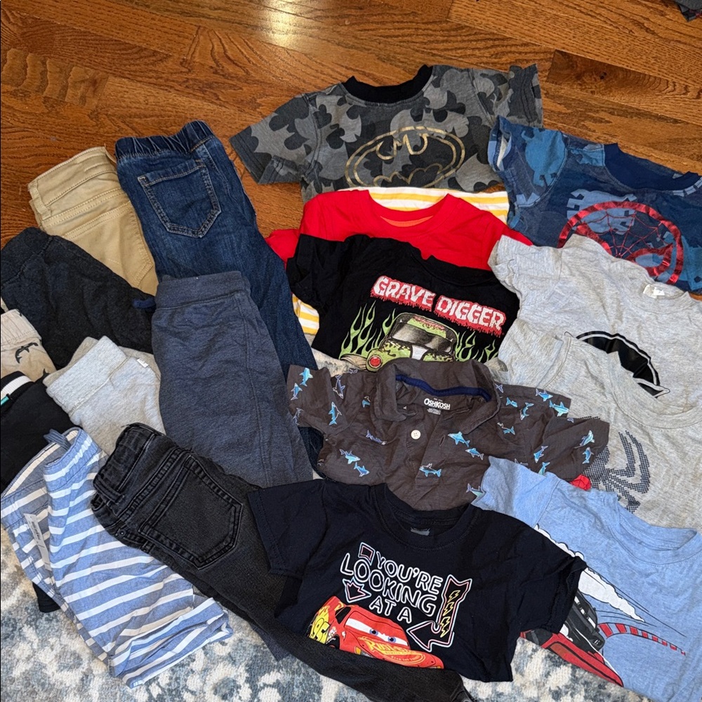 Cat & Jack Kids Clothing Set with Graphic Tees and Pants